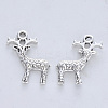 Tibetan Style Alloy Pendants TIBE-R316-054AS-RS-2