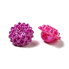 AB Color Acrylic Flower Sewing Shank Buttons PCA280Y-4
