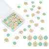 2Bags 2 Styles Alloy Enamel Pendants ENAM-TA0003-53B-1