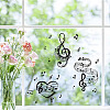 8 Sheets 8 Styles PVC Waterproof Wall Stickers DIY-WH0345-038-5