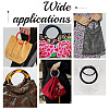 WADORN 10Pcs 5 Colors Plastic Bag Handles FIND-WR0008-68-4