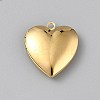 316 Surgical Stainless Steel Locket Pendants STAS-WH0044-75G-1