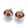 K9 Glass Rhinestone Pendants STAS-F123-26I-1