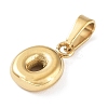 316L Surgical Stainless Steel Charms STAS-G315-01G-O-2