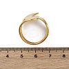 304 Stainless Steel Open Cuff Rings for Women RJEW-F174-08G-5