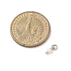 Natural Cultured Freshwater Pearl Rondelle Charms PALLOY-JF04393-01-2