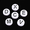 Opaque Acrylic Enamel Beads SACR-T035-17M-02-2