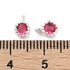 Brass Pave Cubic Zirconia Pendants KK-H204-03S-05-3