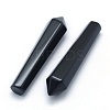 Natural Obsidian Pointed Beads G-P393-M04-2