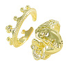 Brass Cuff Open Rings WG7BCD2-02-2