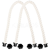 Practical Twisted Cotton Rope Bag Handle FIND-WH0116-34A-1