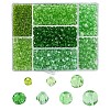 7 Styles Transparent Glass Beads EGLA-YW0003-91A-1