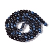 Baking Paint Glass Bead Strands GLAA-H031-01B-05-3