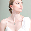 8 Styles Alloy Open Back Bezel Animal Theme Pendants PALLOY-AR0001-17-4