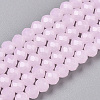 Glass Beads Strands EGLA-A044-J4mm-D02-1