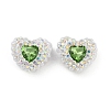 Polymer Clay Glass Rhinestone Beads CLAY-NH0001-13F-1