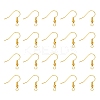 Brass Earring Hooks KK-YW0001-28G-4