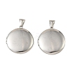 316 Stainless Steel Locket Pendants STAS-K321-11D-P-1
