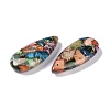 Dyed Synthetic Imperial Jasper Pendants G-P529-07G-2