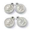 Non-Tarnish 304 Stainless Steel Charms LS-STAS-O145-13P-1