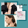 80Pcs 4 Style Tibetan Style Alloy Pendants TIBEP-AR0001-08-7