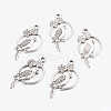 Alloy Tropical Parrot Pendants LS-EA10187Y-AS-2