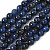 Grade B Natural Tiger Eye Beads Strands LS-G-F591-18-8mm-01-2