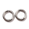 201 Stainless Steel Clip-on Earrings EJEW-Z014-01B-P01-1