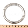 304 Stainless Steel Bangles for Men Women BJEW-Q042-07P-3