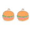 Alloy Enamel Pendants PALLOY-K007-07KCG-3