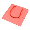 Solid Color Paper Bags Gift Shopping Bags CARB-L001-06-3