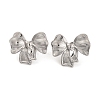 Non-Tarnish 304 Stainless Steel Stud Earrings for Women EJEW-Z057-03P-1