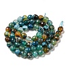 Natural Agate Beads Strands G-C082-A01-02-3