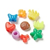Opaque Acrylic Beads X-SACR-Q195-04-2