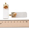 Natural Citrine & Selenite Big Pendants G-H084-09G-04-3