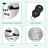 2Pcs 2 Style PU Leather Guitar Clip AJEW-CN0001-21D-3