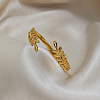Vintage 304 Stainless Steel  Open Cuff Bangles for Women LS-TR0349-5