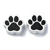 Pet Theme Wood Beads LS-WOOD-D027-04B-1
