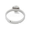Non-Tarnish 304 Stainless Steel Adjustable Ring Components X-STAS-Z064-07P-01-3
