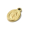 Ion Plating(IP) 304 Stainless Steel Pendants STAS-B058-15G-01-2