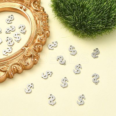 304 Stainless Steel Charms STAS-CJC0008-23P-1