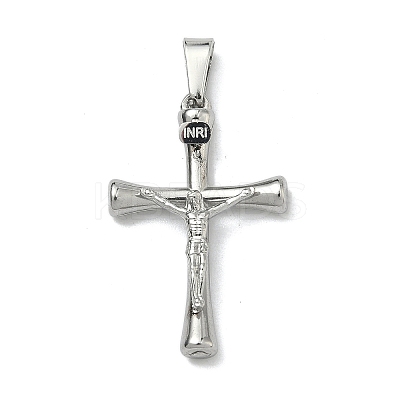 304 Stainless Steel Pendants STAS-F336-18P-02-1