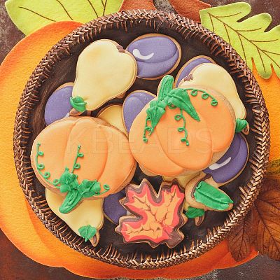 Non-Tarnish Thanksgiving 430 Stainless Steel Cookie Mold DIY-E068-01P-02-1