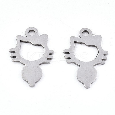Non-Tarnish 201 Stainless Steel Pendants LS-STAS-S081-026-1