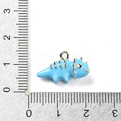 Alloy Enamel Pendants ENAM-H043-01G-03-1