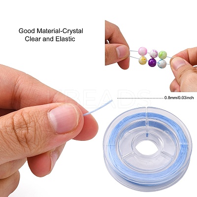 Strong Stretchy Beading Elastic Thread X-EW-N002-09-1