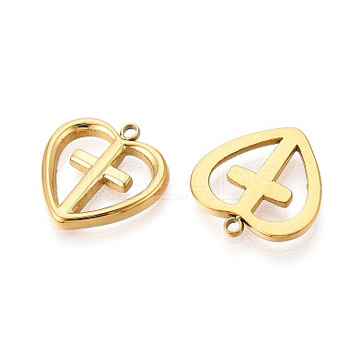 304 Stainless Steel Pendants STAS-N109-199G-1