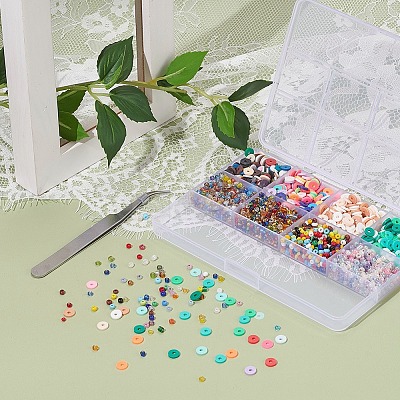 DIY Beads Jewelry Making Kit DIY-YW0004-48-1