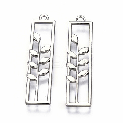 Rack Plating Alloy Pendants PALLOY-N175-17P-1