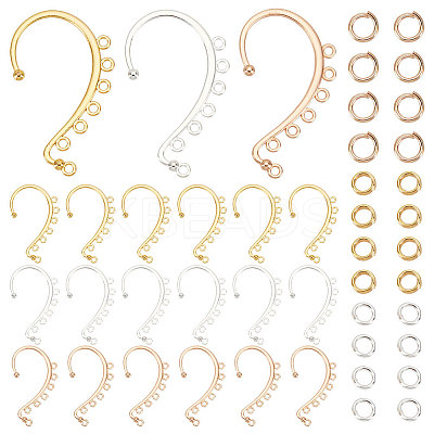 Alloy Climber Wrap Around Ear Cuff Findings FIND-CN0001-22-1
